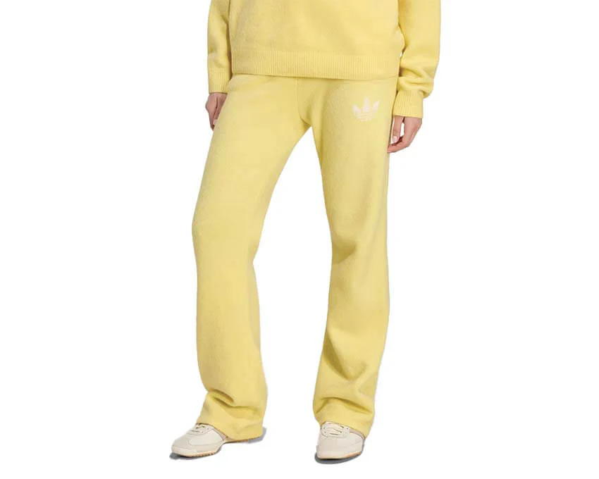Adidas Knitted Pants "Almost Yellow" - Image 2