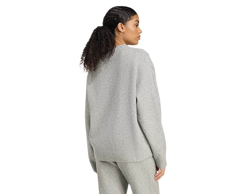 Adidas Knitted Sweater "Medium Grey Heather" - Image 3