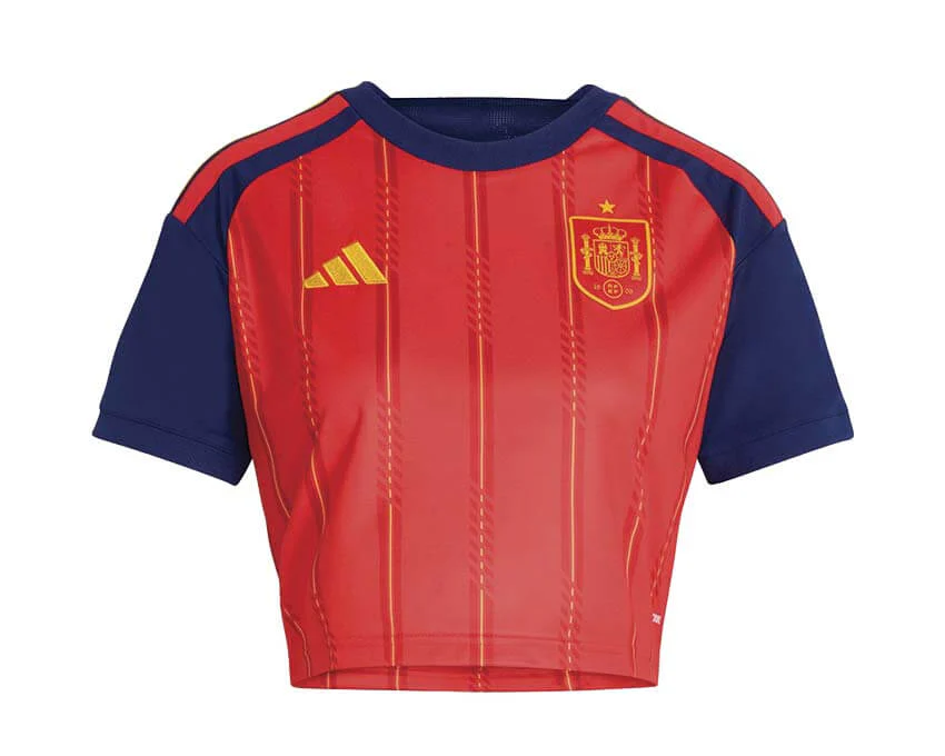 Adidas Spain 26 Home Cropped Jersey
