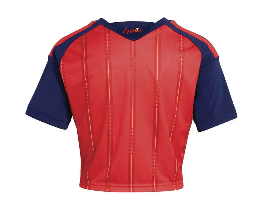 Adidas Spain 26 Home Cropped Jersey - Image 2