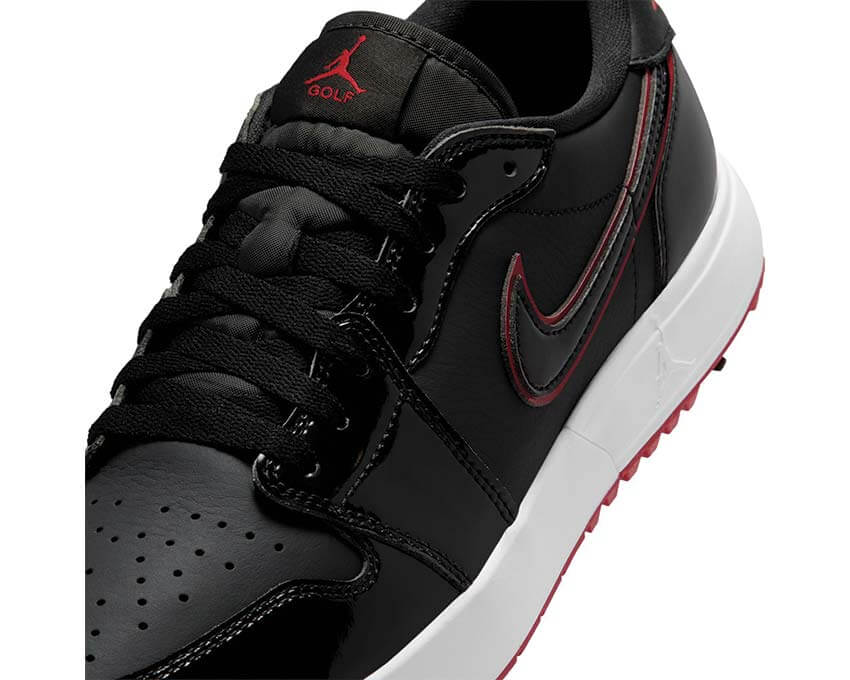 Air Jordan 1 Low G Spiked "Bred" - Image 2