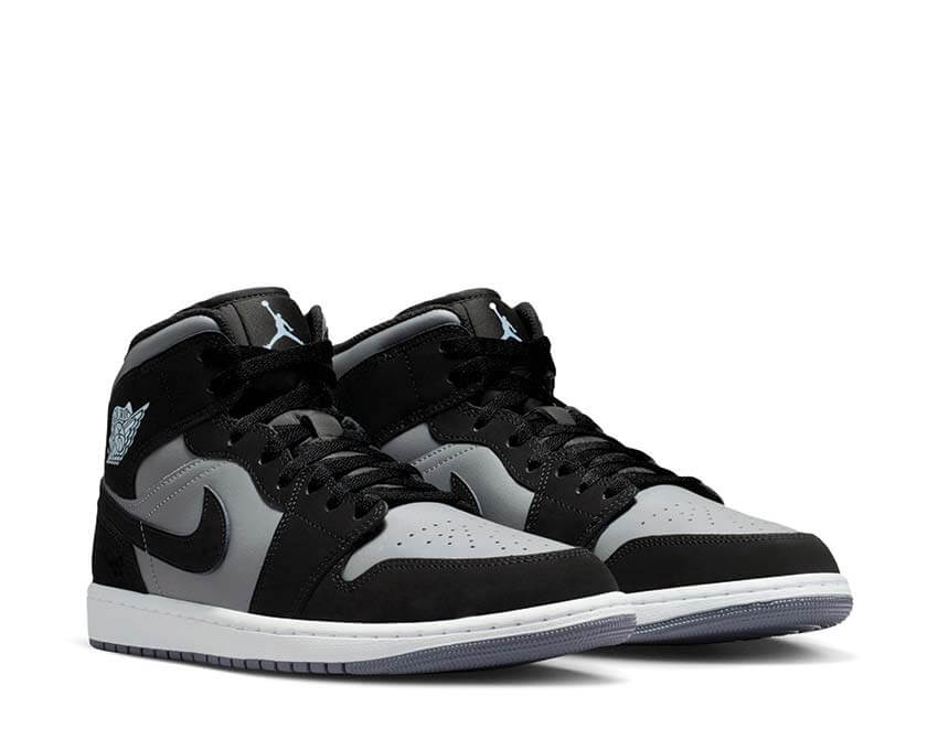 Air Jordan 1 Mid "Black" - Image 3