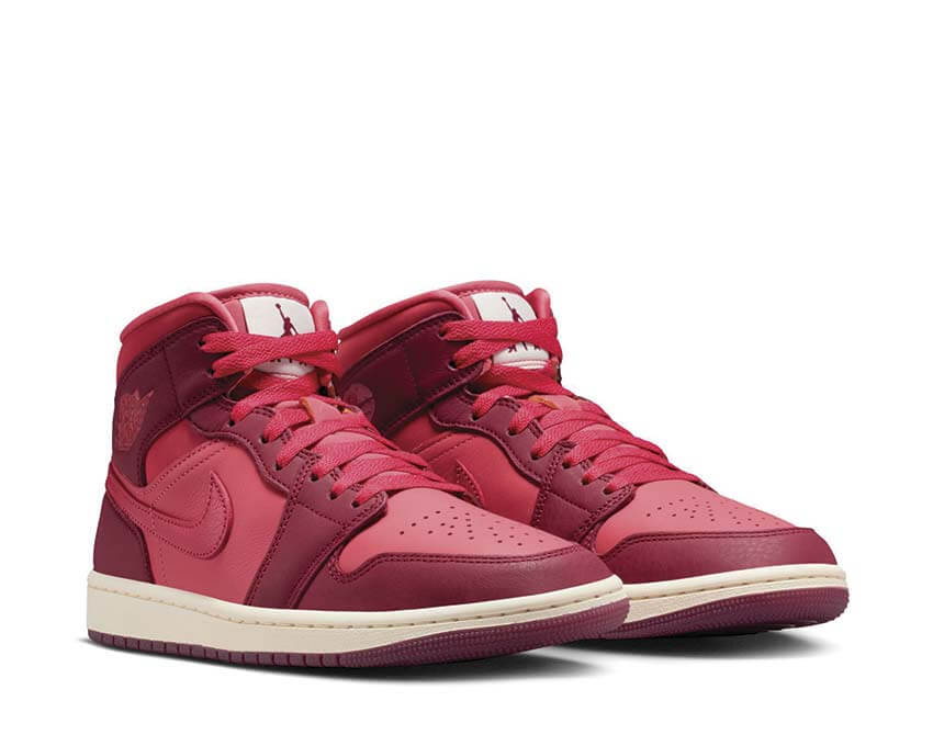 Air Jordan 1 Mid SE W "Sierra Red" - Image 3