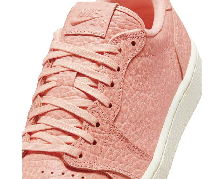 Air Jordan 1 Retro Low No Swoosh "Arctic Orange" - Image 2