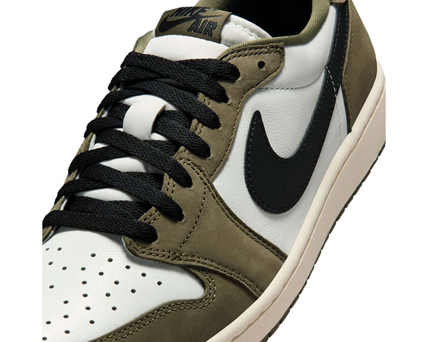 Air Jordan 1 Retro Low OG "Medium Olive" - Image 2