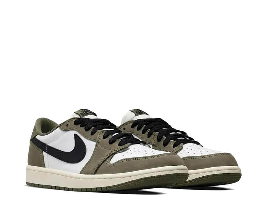 Air Jordan 1 Retro Low OG "Medium Olive" - Image 3