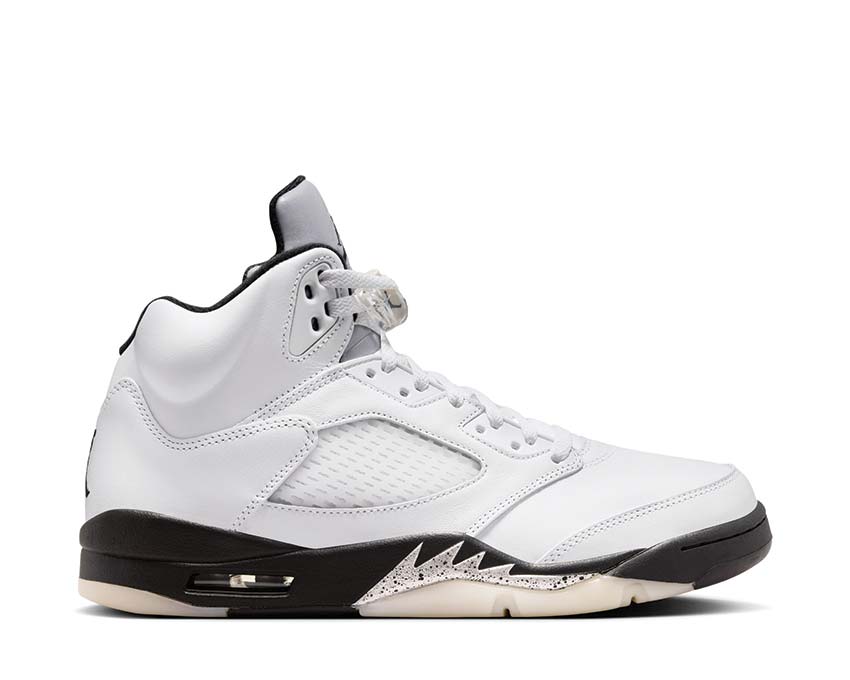 Air Jordan 5 Retro "White and Black"
