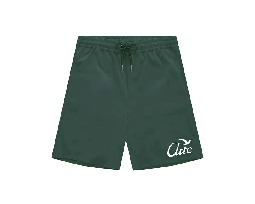 Arte Birds Logo Shorts "Green"