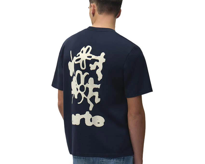 Arte Blurry Back Print "Navy" - Image 3