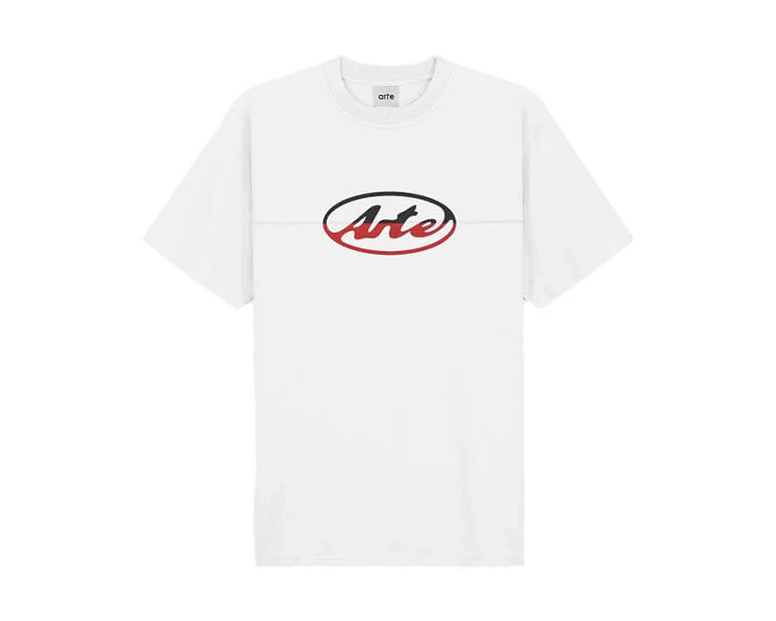 Arte Circle Logo Cut T-shirt "White"