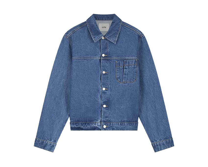 Arte Fold Pocket Denim Jacket