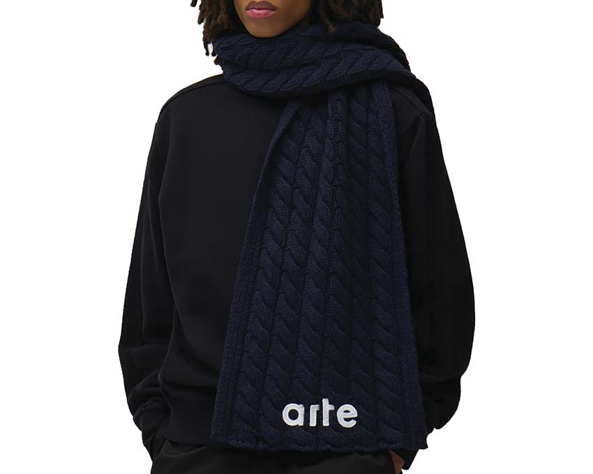 Arte Textured Logo Scarf - Image 2