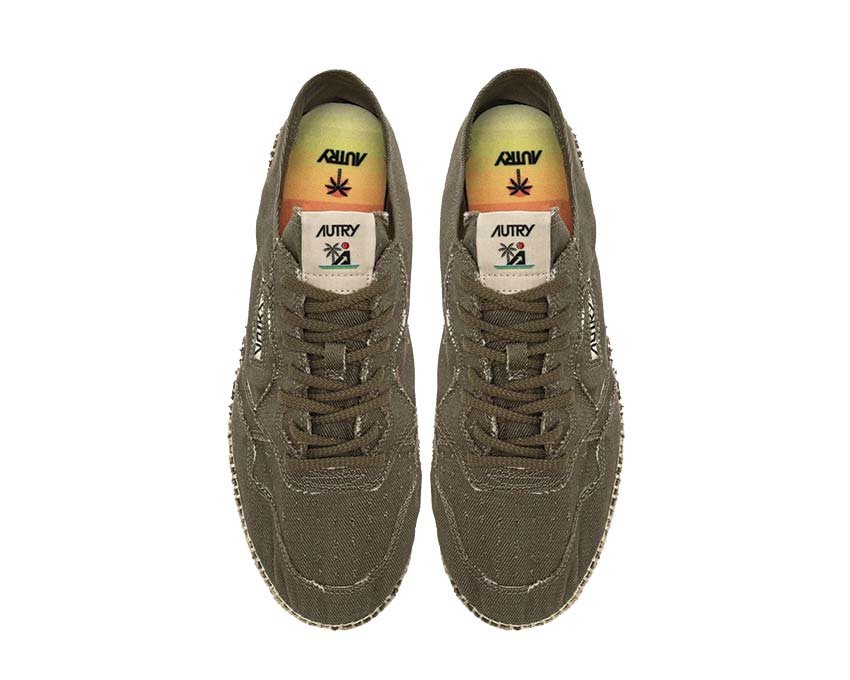 Autry Sandy Espadrilles "Military Canvas" - Image 5