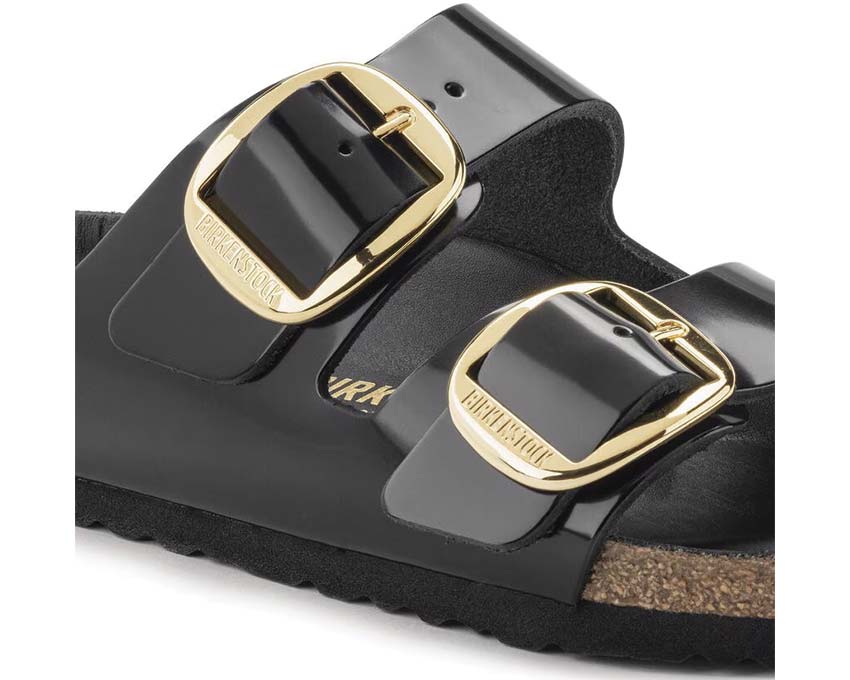 Birkenstock Arizona Big Buckle Natural Leather Patent - Image 2