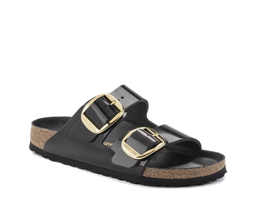 Birkenstock Arizona Big Buckle Natural Leather Patent - Image 3