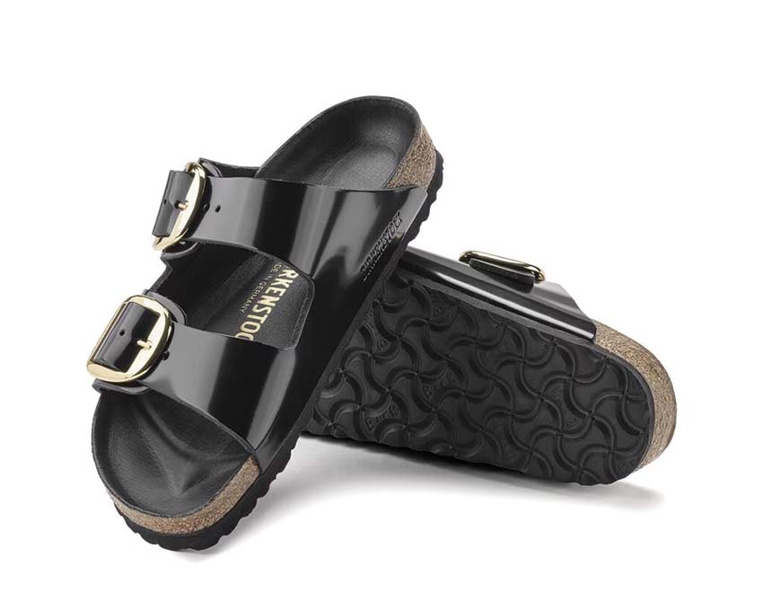 Birkenstock Arizona Big Buckle Natural Leather Patent - Image 4