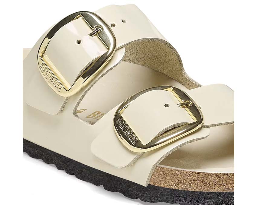Birkenstock Arizona Big Buckle Natural Leather Patent - Image 2