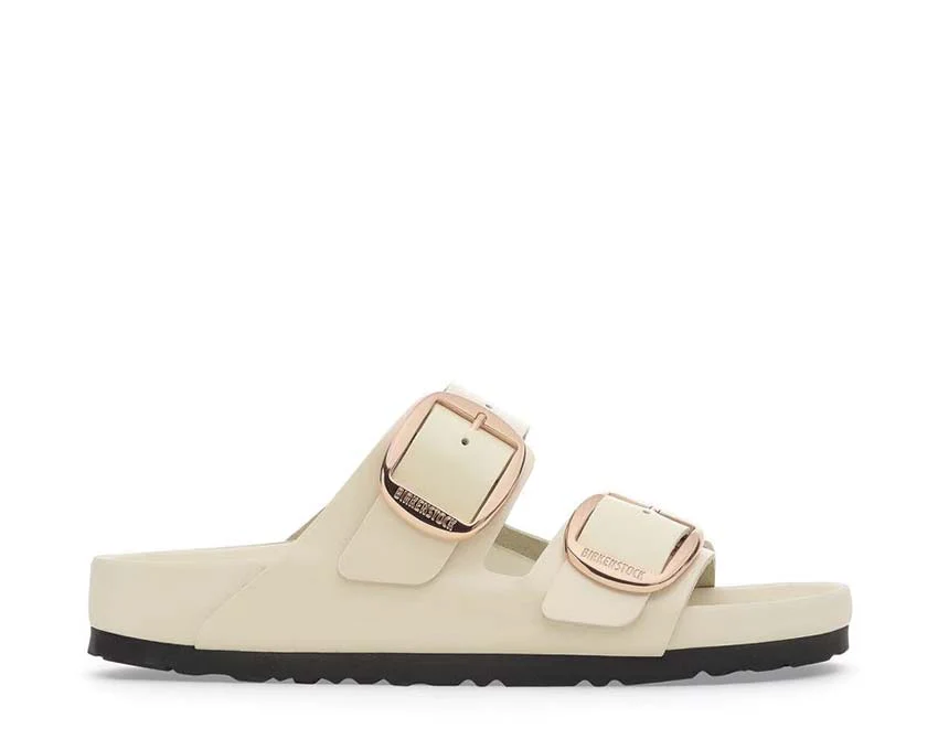 Birkenstock Arizona Big Buckle Natural Leather Patent
