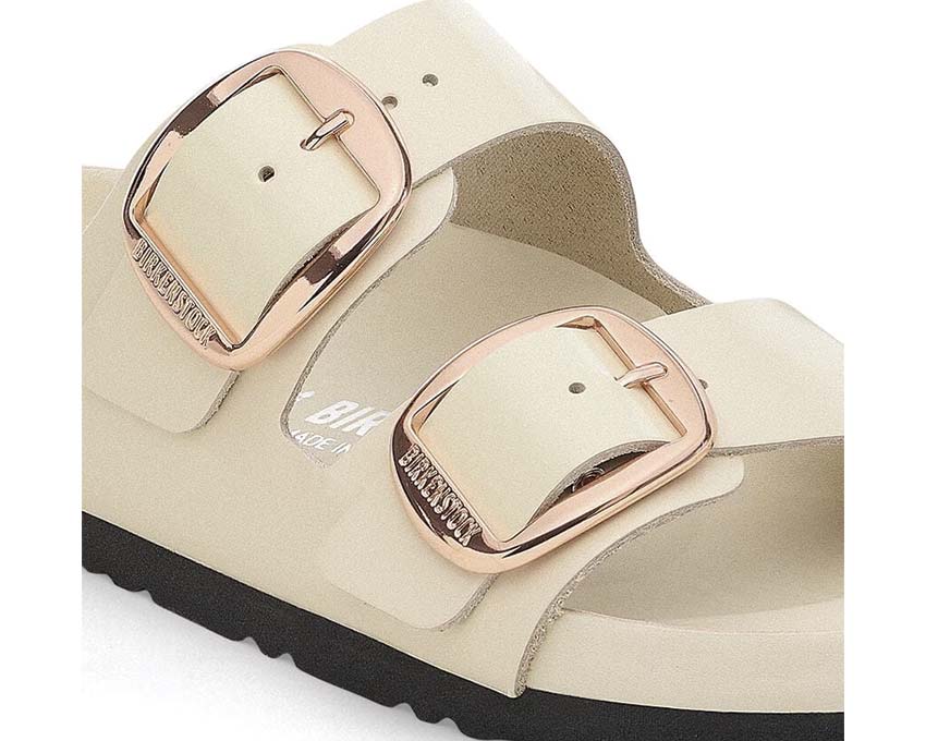 Birkenstock Arizona Big Buckle Natural Leather Patent - Image 2