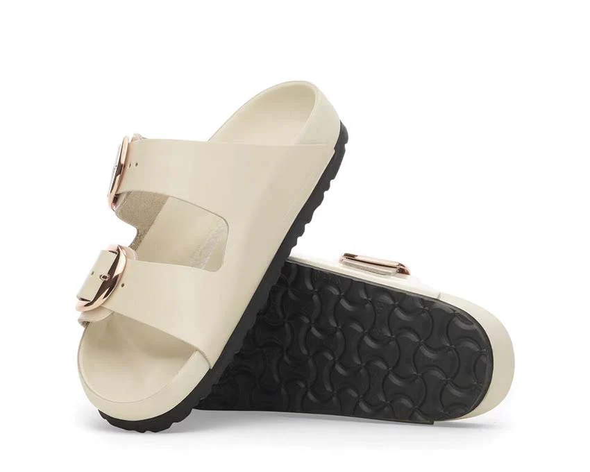 Birkenstock Arizona Big Buckle Natural Leather Patent - Image 4