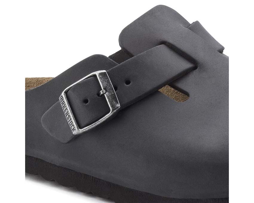 Birkenstock Boston Natural Leather Oiled - Image 2