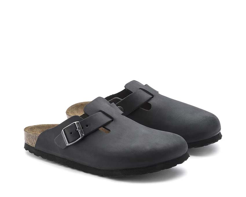 Birkenstock Boston Natural Leather Oiled - Image 3