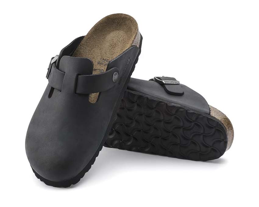 Birkenstock Boston Natural Leather Oiled - Image 5