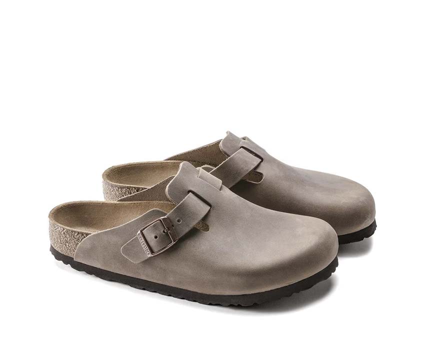Birkenstock Boston Natural Leather Oiled - Image 3