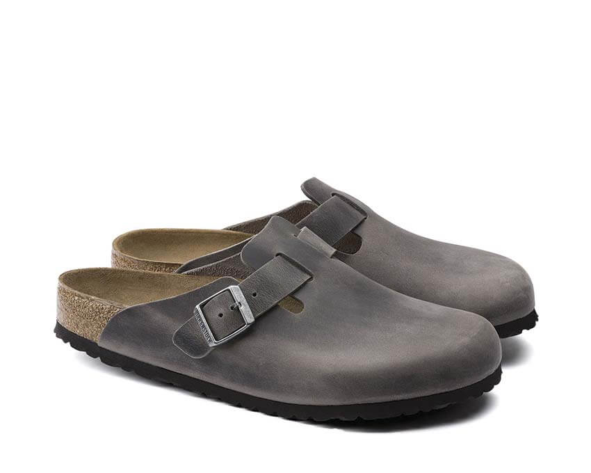 Birkenstock Boston Soft Footbed "Iron" - Image 3