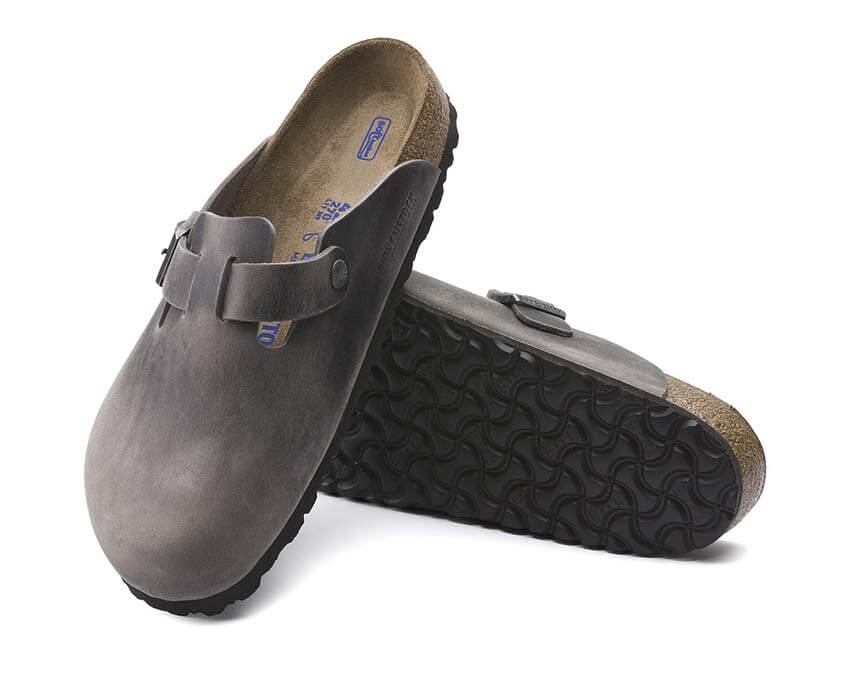 Birkenstock Boston Soft Footbed "Iron" - Image 4