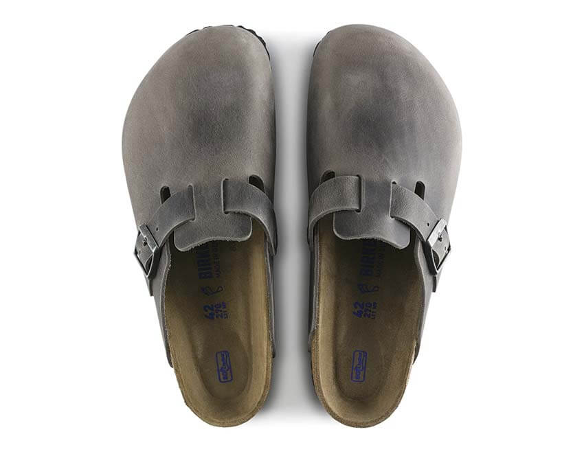 Birkenstock Boston Soft Footbed "Iron" - Image 5