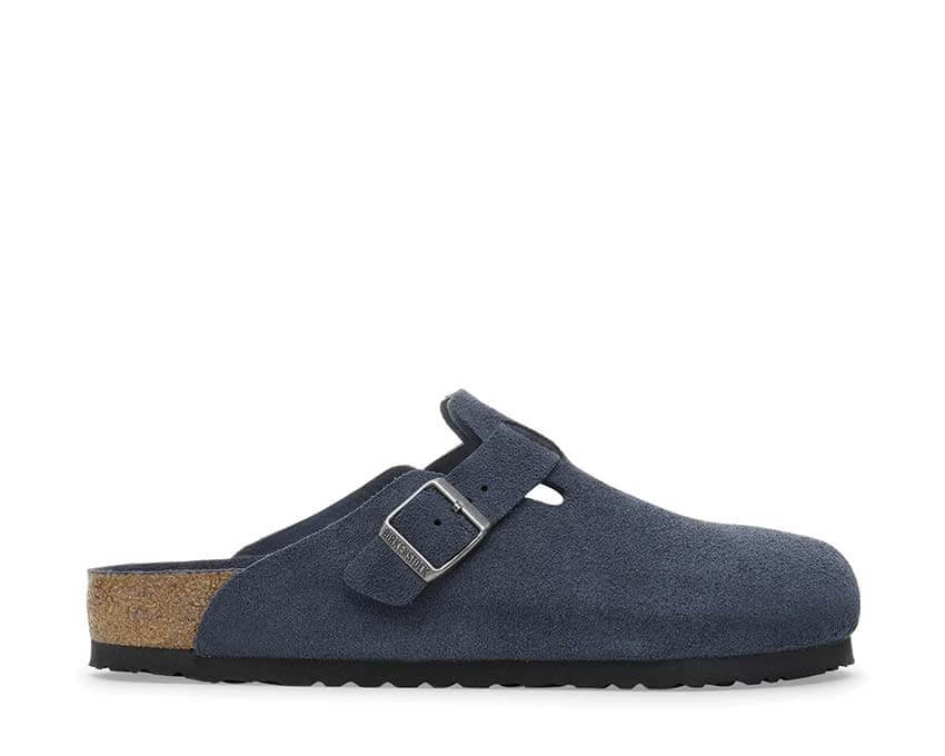 Birkenstock Boston Soft Footbed "Navy"