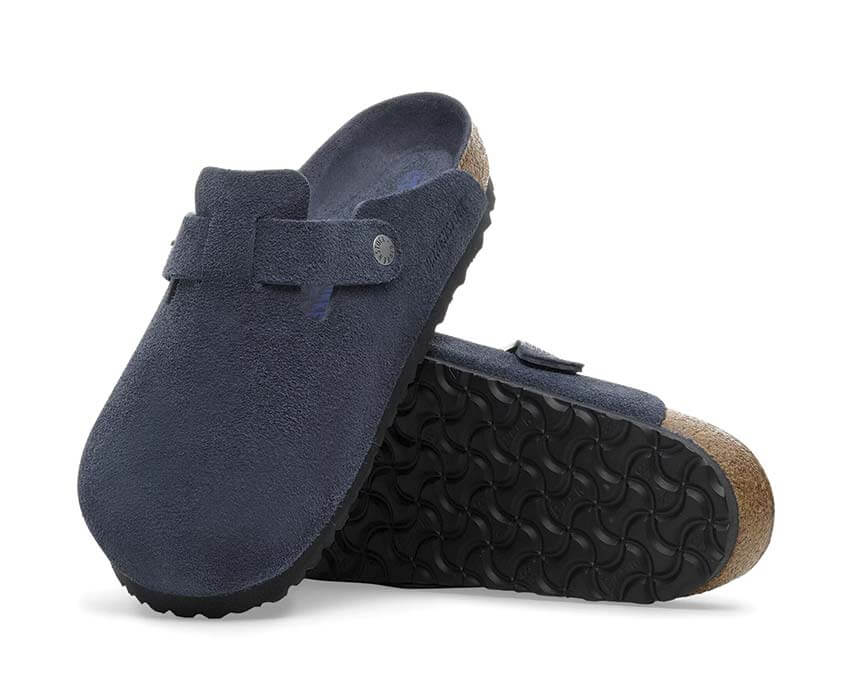 Birkenstock Boston Soft Footbed "Navy" - Image 4