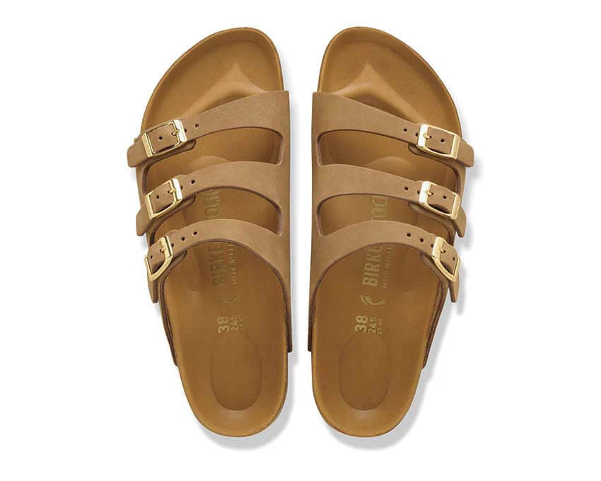 Birkenstock Florida Nubuck Leather "Mink" - Image 5