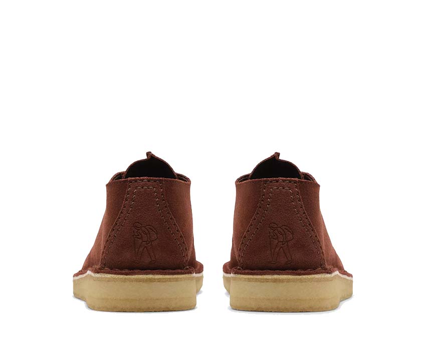 Clarks Desert Trek "Dark Rust Brown" - Image 3