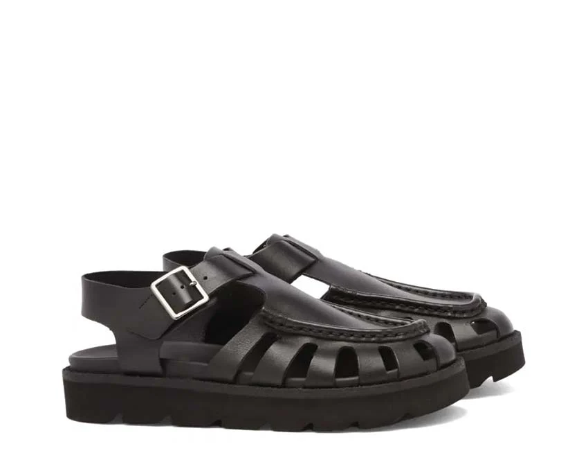 Clarks Meare Buckle "Black Leather" - Image 3