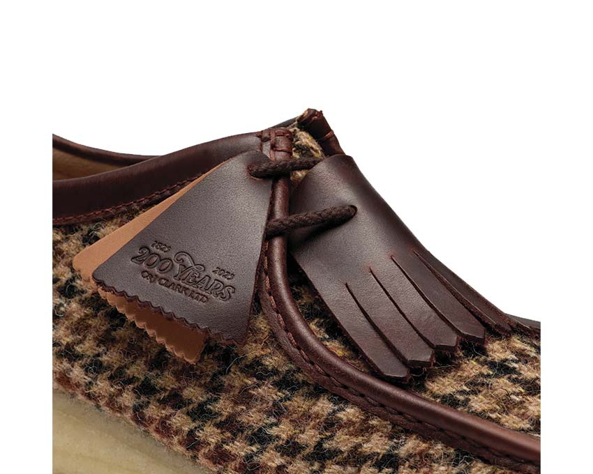 Clarks Wallabee "Brown Tweed Comb" - Image 2