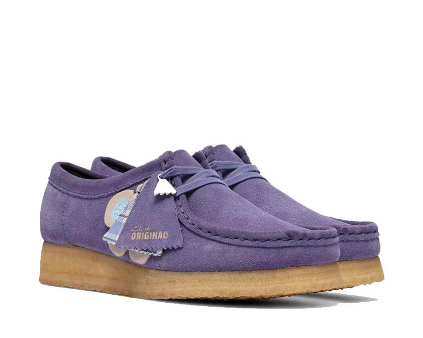 Clarks Wallabee "Purple Interest" - Image 3