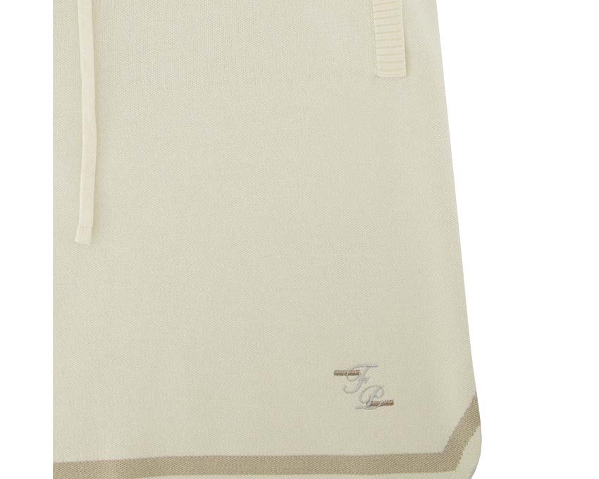 Filling Pieces Knit Shorts Classic Antique White - Image 3