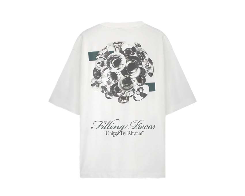 Filling Pieces T-shirt Boxy Bouquet "White" - Image 2