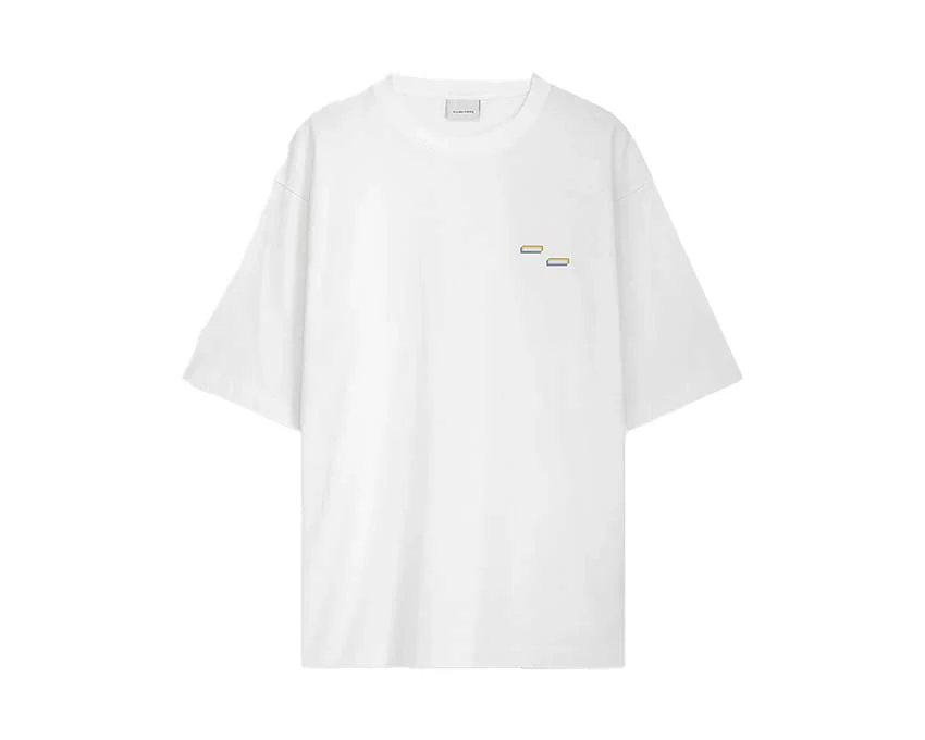 Filling Pieces T-shirt Boxy Handshake Rhythm "White"