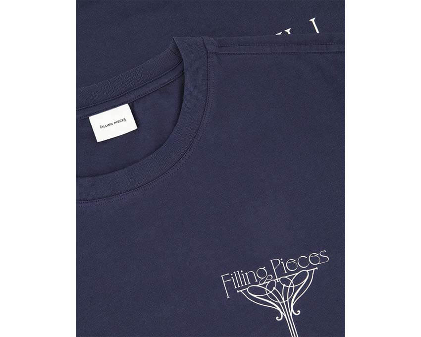 Filling Pieces T-shirt Champagne "Maritime Blue" - Image 2