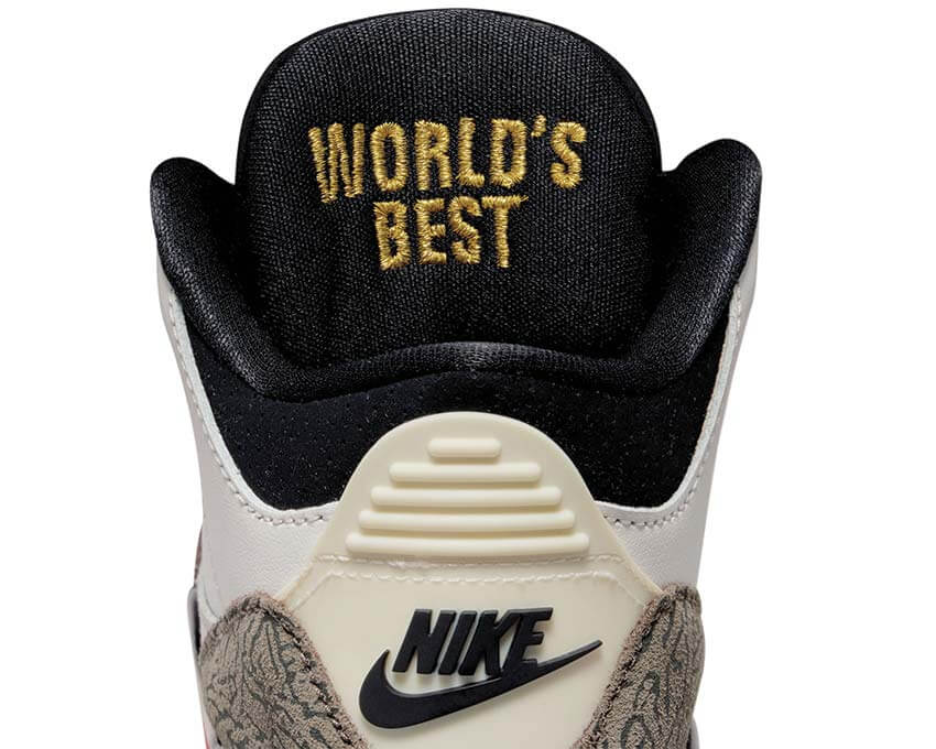 Jordan 3 Retro (PS) "World's Best" - Image 5
