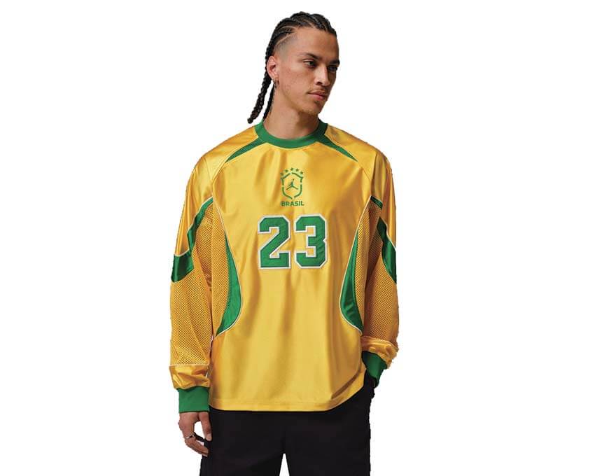 Jordan Brazil Goalkeeper Jersey "Varsity Maize"