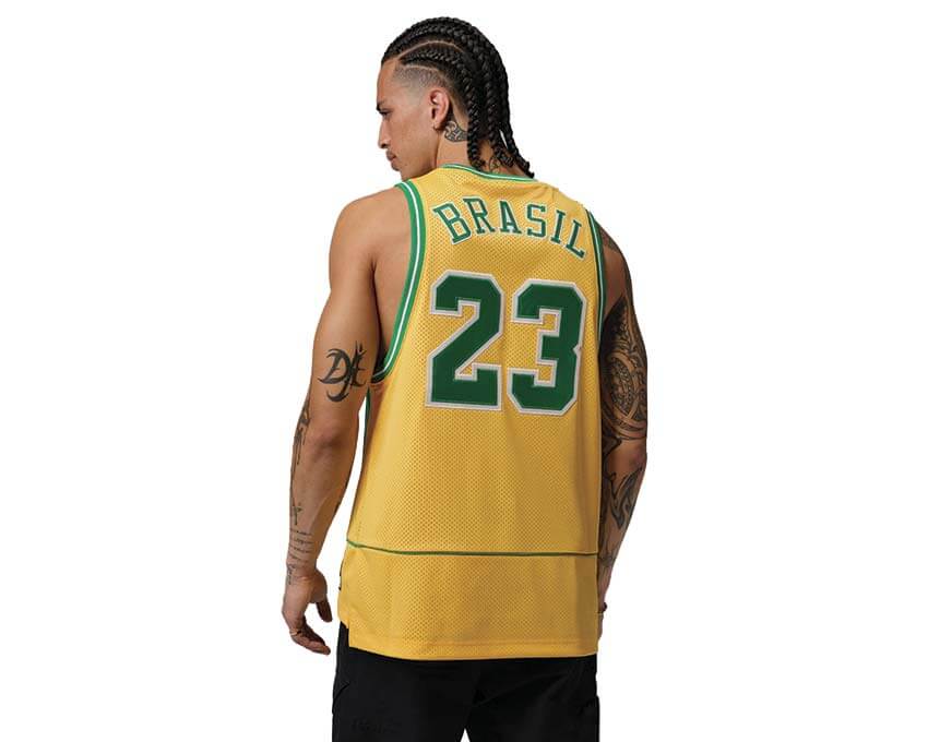 Jordan Essentials Mesh Jersey "Varsity Maize" - Image 2