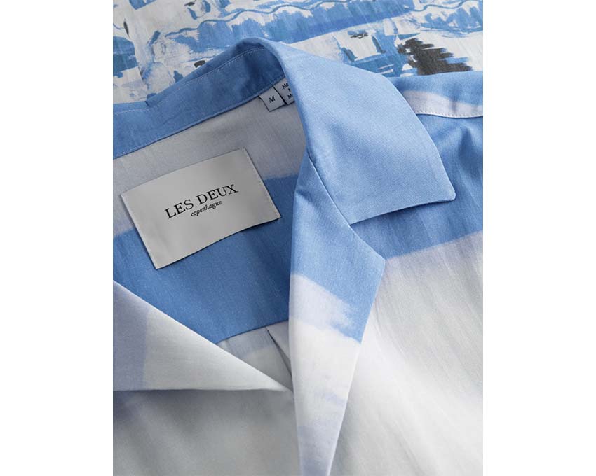 Les Deux Coastal AOP SS Shirt - Image 3