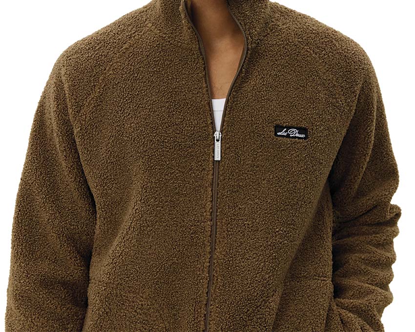 Les Deux Creed Teddy Jacket - Image 3