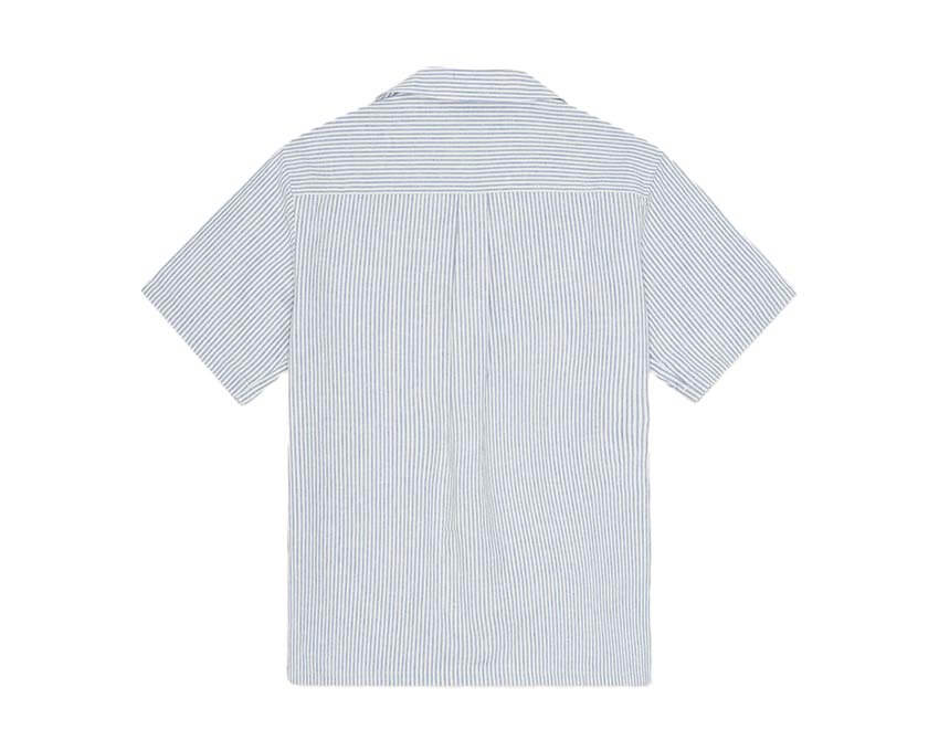 Les Deux Lukas Stripe Cotton Linen SS Shirt - Image 2