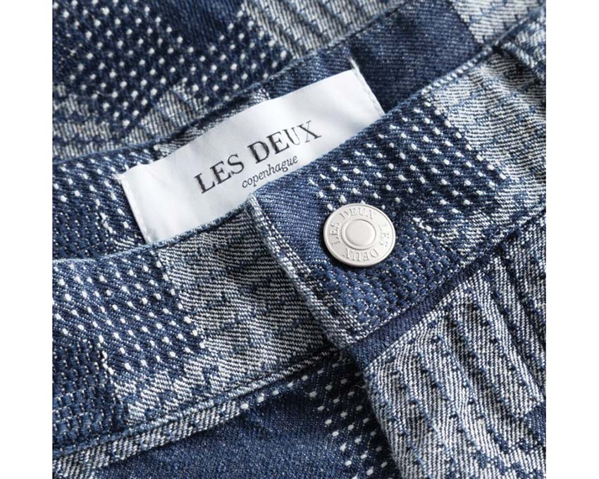 Les Deux Ryder Jacquard Jeans - Image 3