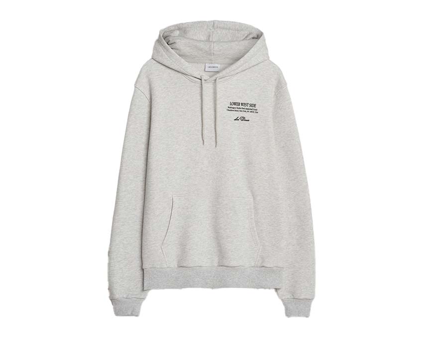 Les Deux West Side Hoodie "Snow melange"
